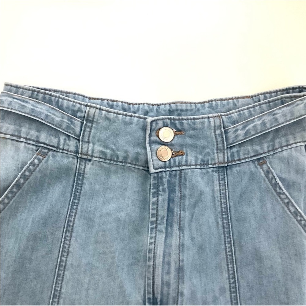 HUDSON TIE WAIST PINTUCKED JEANS SIZE 27 EUC - Picture 4 of 8